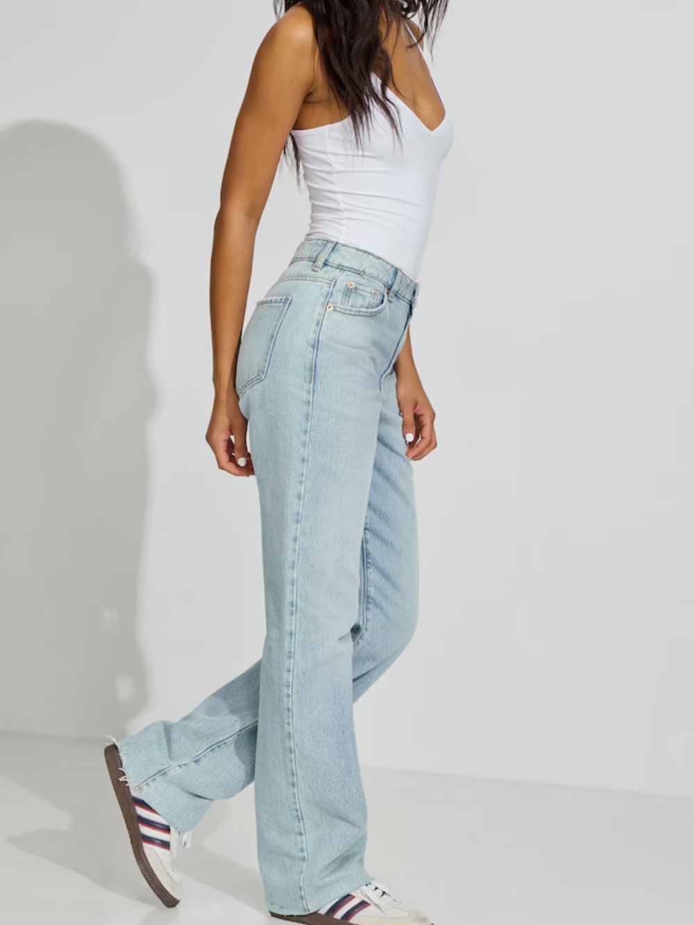 Garage 90s Straight Jean in Lena Blue sz 0 - Picture 2 of 10